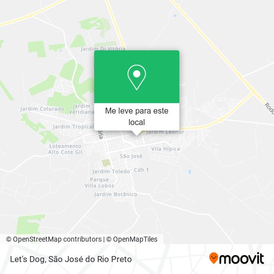 Let's Dog mapa