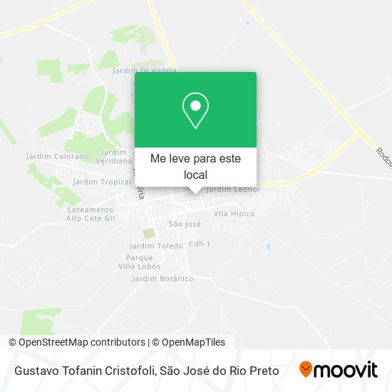 Gustavo Tofanin Cristofoli mapa