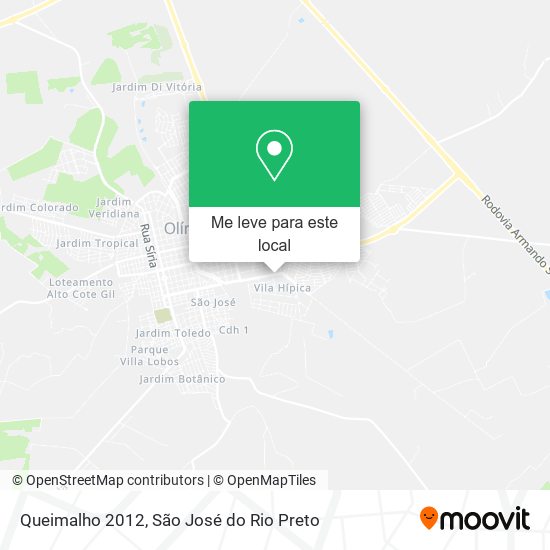 Queimalho 2012 mapa