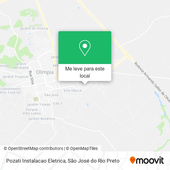 Pozati Instalacao Eletrica mapa