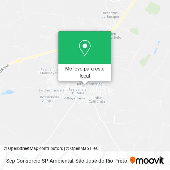 Scp Consorcio SP Ambiental mapa