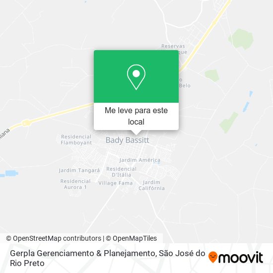 Gerpla Gerenciamento & Planejamento mapa