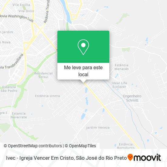 Ivec - Igreja Vencer Em Cristo mapa