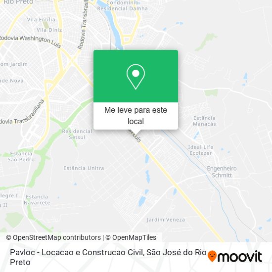Pavloc - Locacao e Construcao Civil mapa