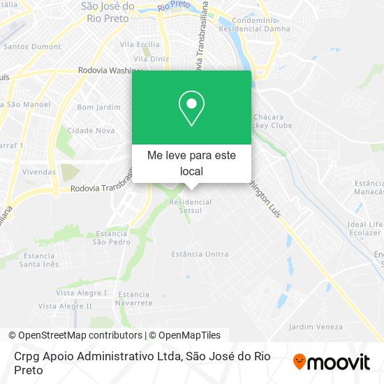 Crpg Apoio Administrativo Ltda mapa