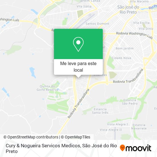 Cury & Nogueira Servicos Medicos mapa