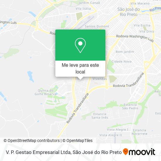 V. P. Gestao Empresarial Ltda mapa