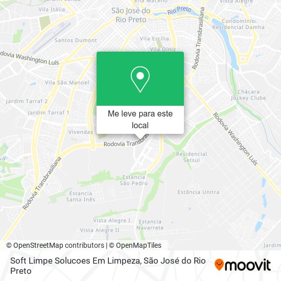 Soft Limpe Solucoes Em Limpeza mapa