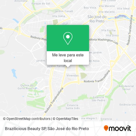 Brazilicious Beauty SP mapa