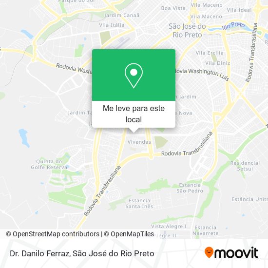 Dr. Danilo Ferraz mapa