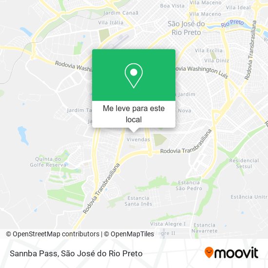 Sannba Pass mapa