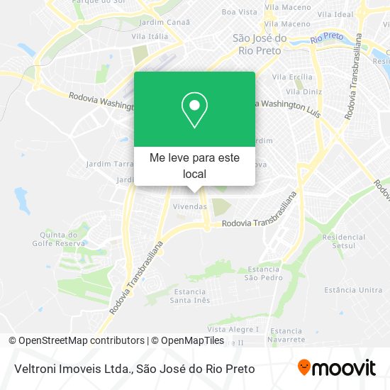 Veltroni Imoveis Ltda. mapa