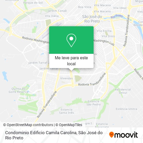 Condominio Edificio Camila Carolina mapa