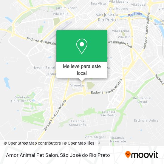 Amor Animal Pet Salon mapa