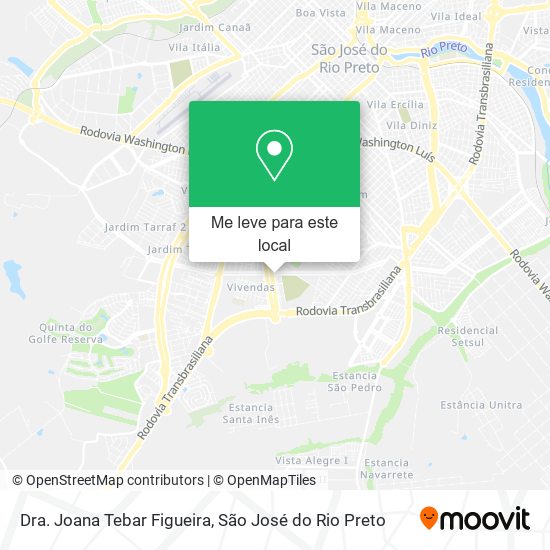 Dra. Joana Tebar Figueira mapa