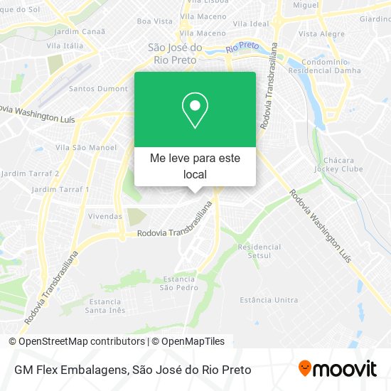 GM Flex Embalagens mapa