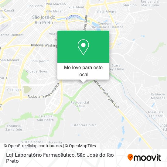 Lqf Laboratório Farmacêutico mapa