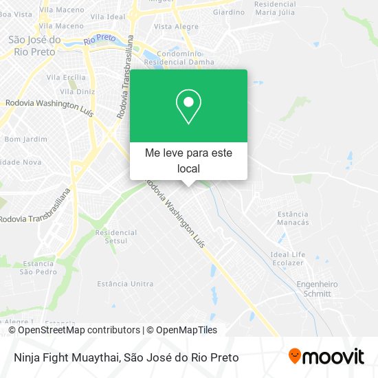 Ninja Fight Muaythai mapa