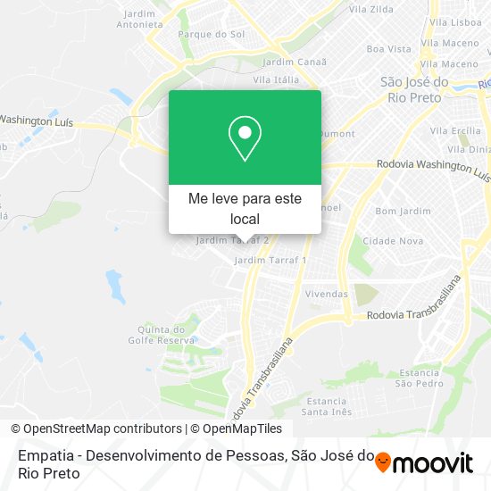 Empatia - Desenvolvimento de Pessoas mapa