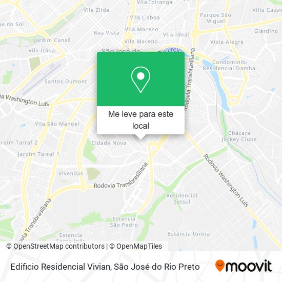 Edificio Residencial Vivian mapa