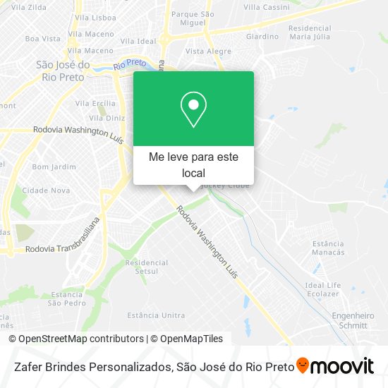 Zafer Brindes Personalizados mapa