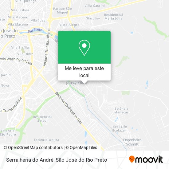 Serralheria do André mapa