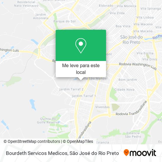 Bourdeth Servicos Medicos mapa