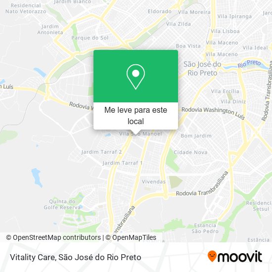 Vitality Care mapa