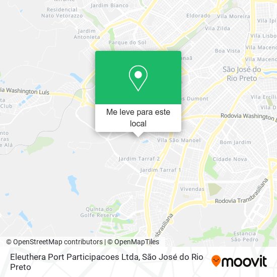 Eleuthera Port Participacoes Ltda mapa