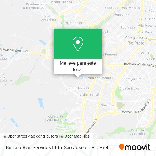 Buffalo Azul Servicos Ltda mapa