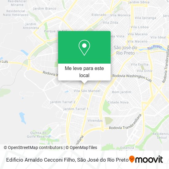 Edificio Arnaldo Cecconi Filho mapa