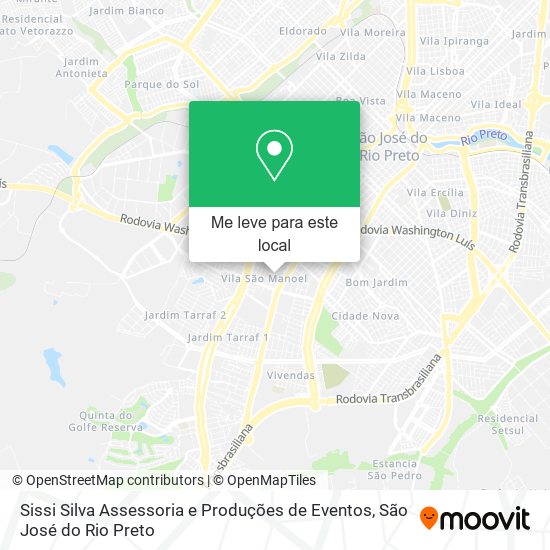 Sissi Silva Assessoria e Produções de Eventos mapa