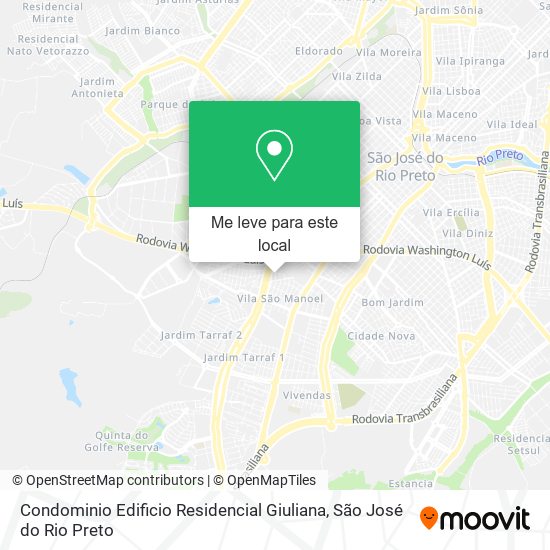 Condominio Edificio Residencial Giuliana mapa