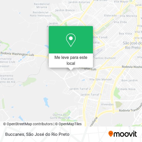 Buccanes mapa