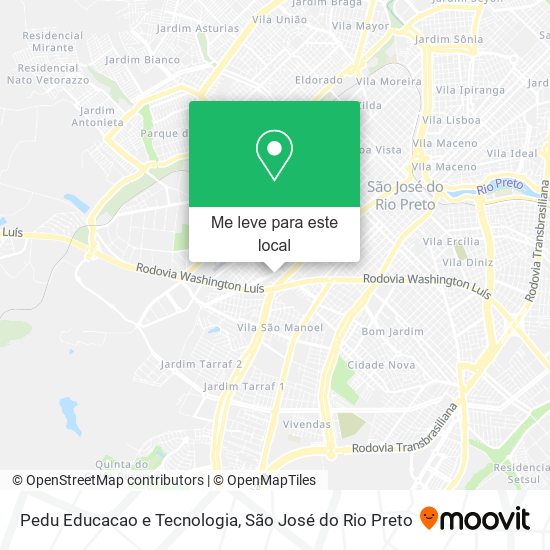 Pedu Educacao e Tecnologia mapa