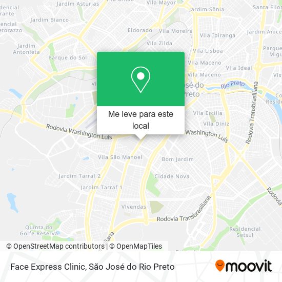 Face Express Clinic mapa