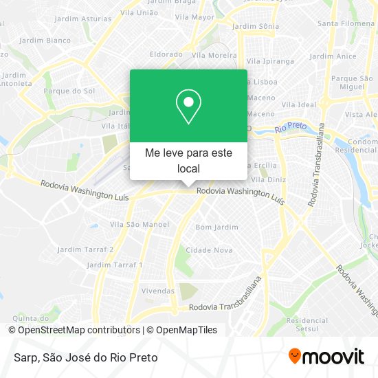 Sarp mapa