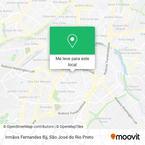 Irmãos Fernandes Bjj mapa