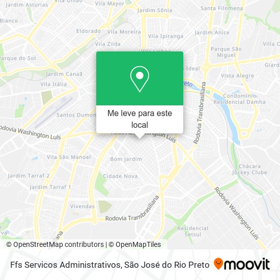 Ffs Servicos Administrativos mapa