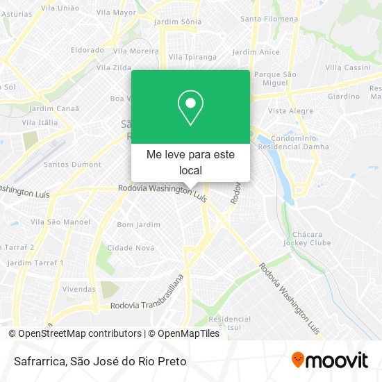 Safrarrica mapa