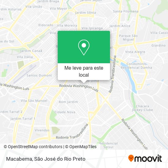 Macabema mapa