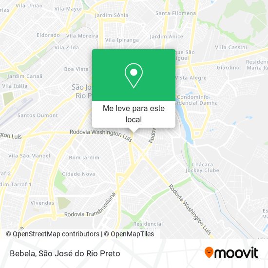 Bebela mapa
