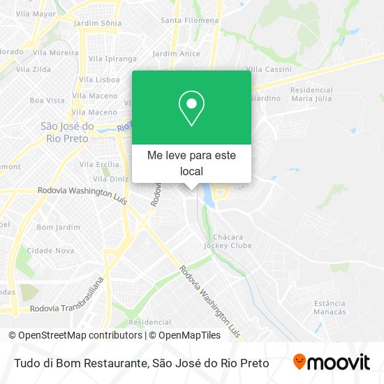 Tudo di Bom Restaurante mapa