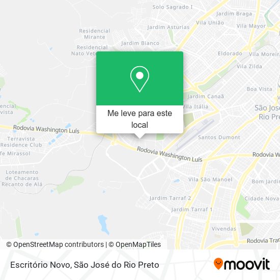 Escritório Novo mapa