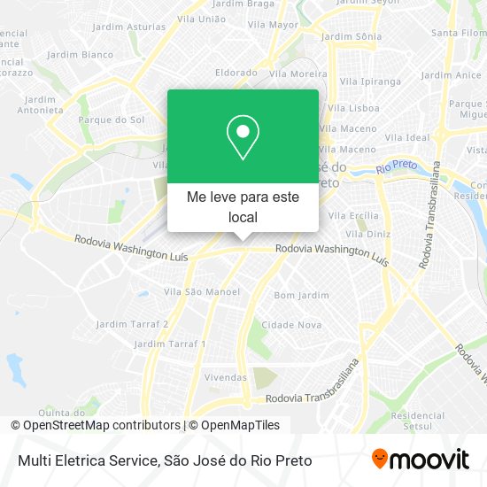 Multi Eletrica Service mapa