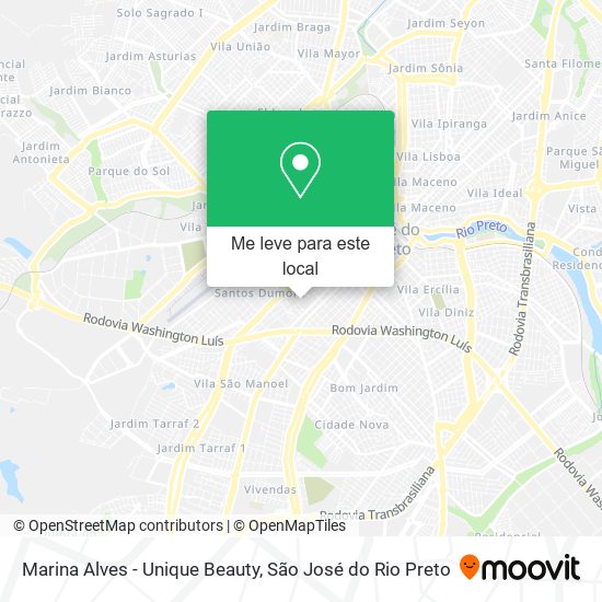 Marina Alves - Unique Beauty mapa