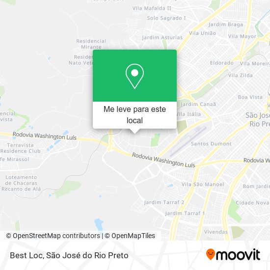Best Loc mapa