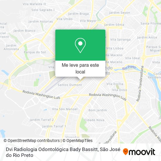 Dvi Radiologia Odontológica Bady Bassitt mapa