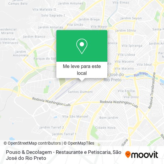 Pouso & Decolagem - Restaurante e Petiscaria mapa