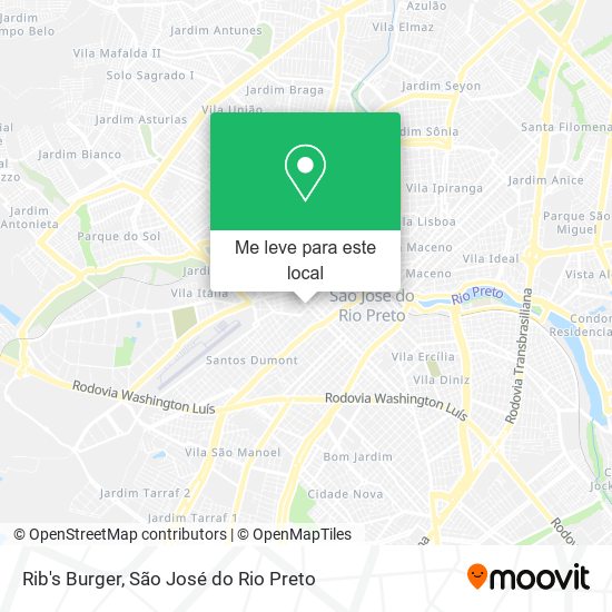 Rib's Burger mapa